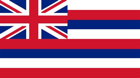 flagge von hawaii